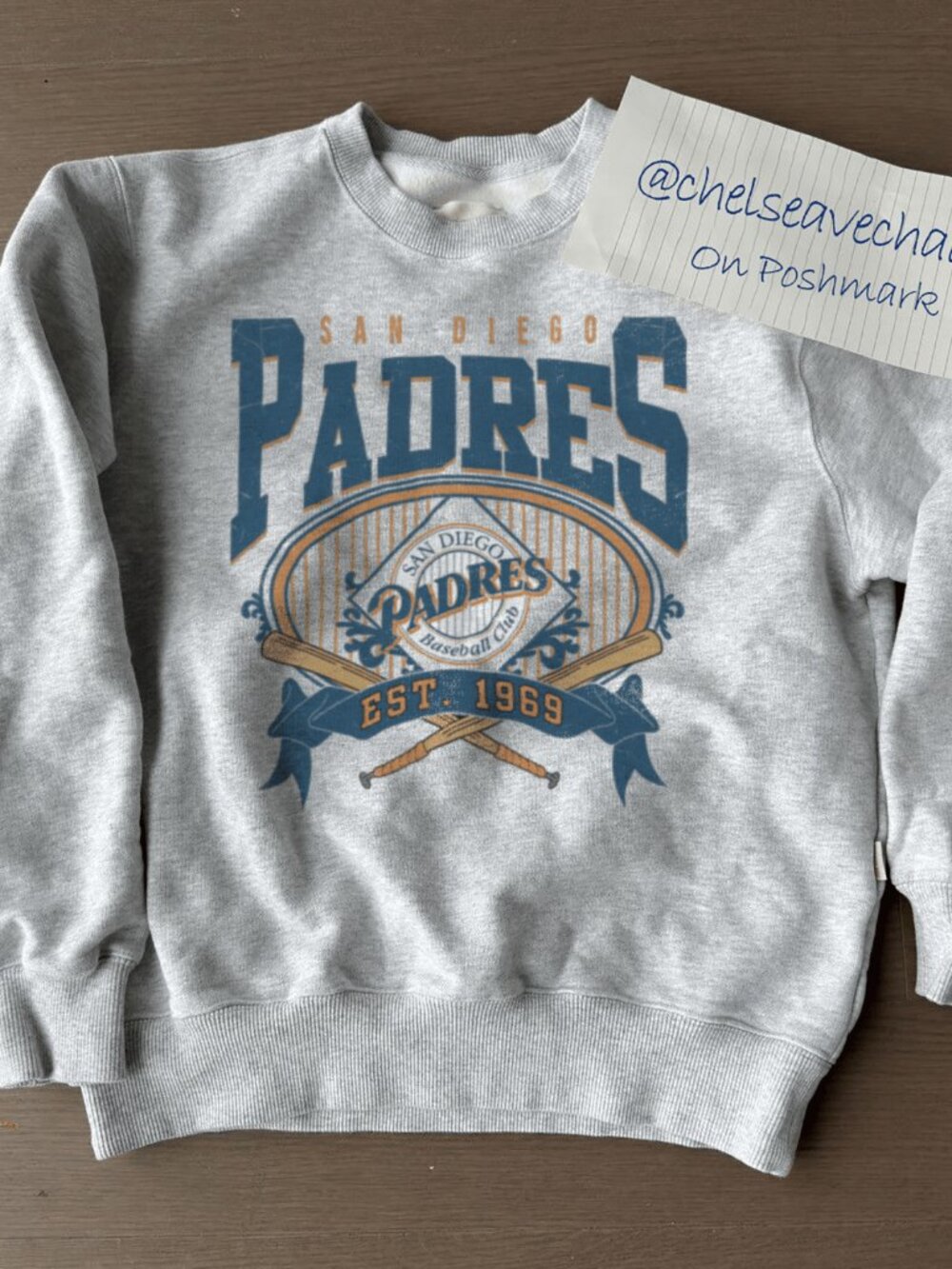 Vintage San Diego Padres Baseball Sweatshirt, Retro MLB San Diego Padres Shirt